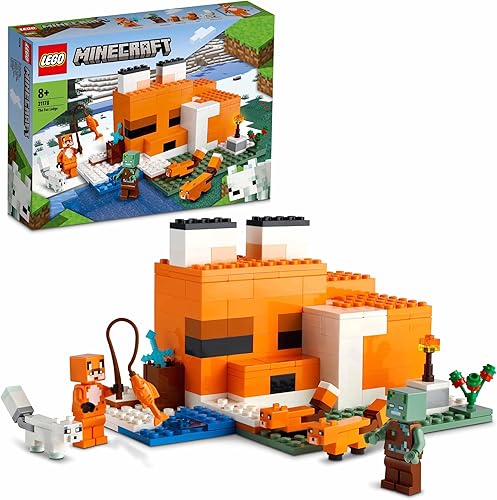 Christmas gift idea: LEGO Minecraft The Fox Lodge