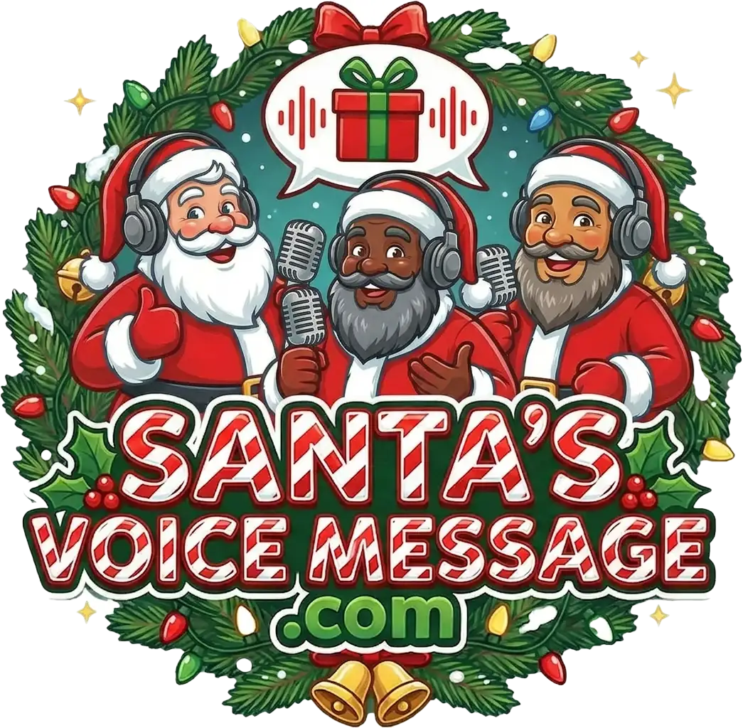 Santa Voice Message Logo